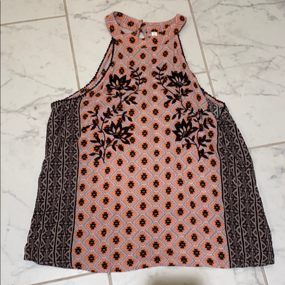 Xhilaration high neck tank top kids large